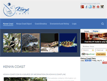 Tablet Screenshot of kenya-coast.com